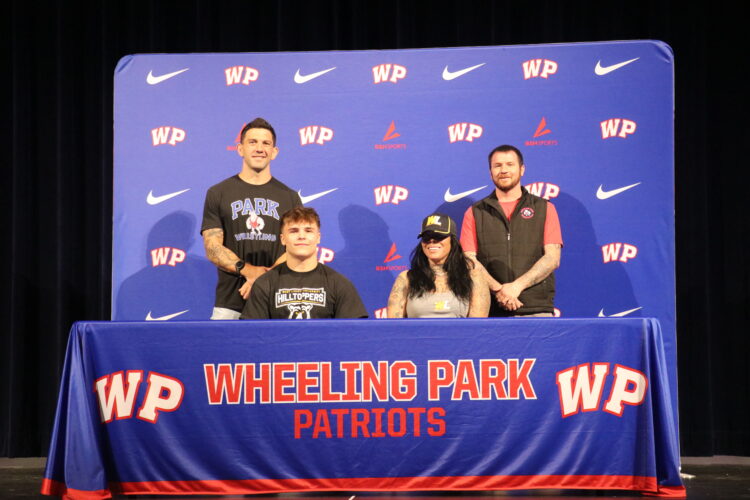 Wheeling Park's Sands Signs With Hilltoppers Wrestling